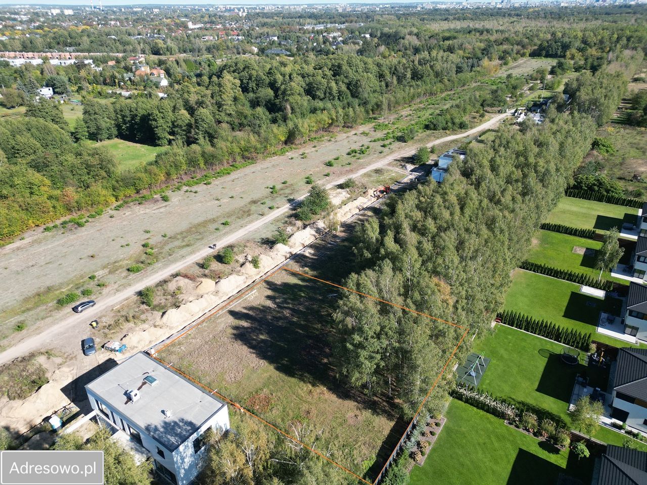 Działka budowlana Łódź Stare Złotno, ul. Aleja Nikoli Tesli. Zdjęcie 7