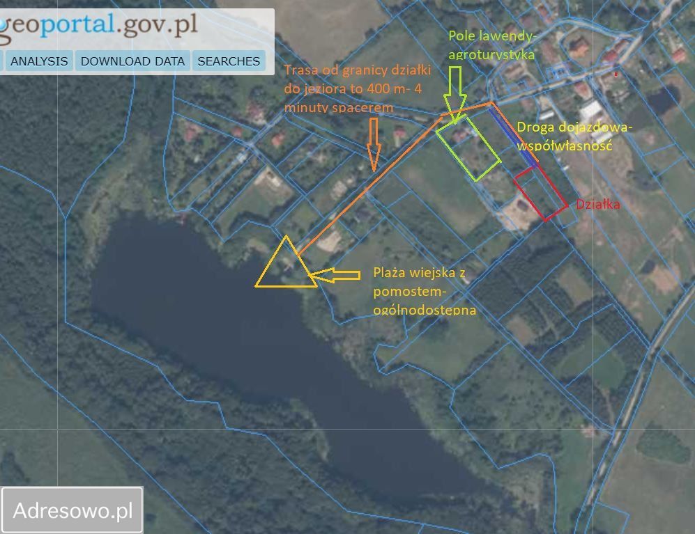 Działka budowlana Włodowo. Zdjęcie 2