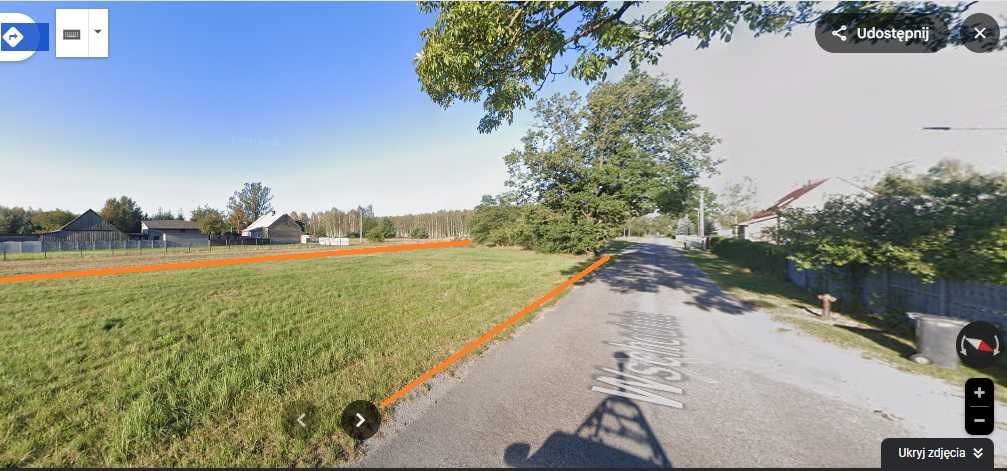 Działka rolno-budowlana Piaski, ul. Wschodnia