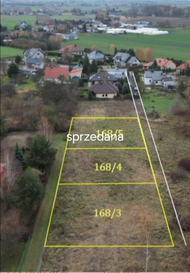 Działka budowlana Piotrków Trybunalski, Graniczna