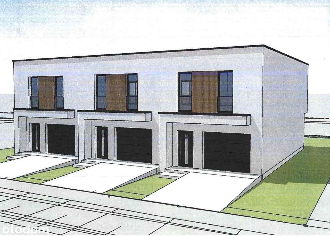 dom szeregowy, 4 pokoje Bobrowniki, ul. gen. Władysława Sikorskiego, Bobrowniki. Zdjęcie 4