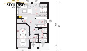 dom szeregowy, 4 pokoje Juszkowo