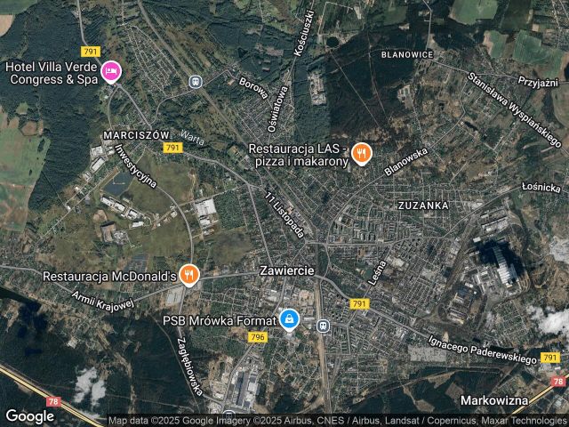 Hala/magazyn Zawiercie, ul. 11 Listopada. Zdjęcie 1