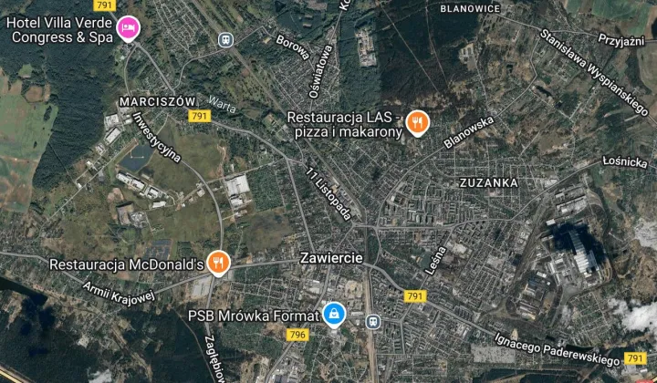 Hala/magazyn Zawiercie, ul. 11 Listopada