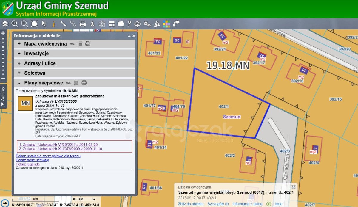 Działka budowlana Szemud. Zdjęcie 15