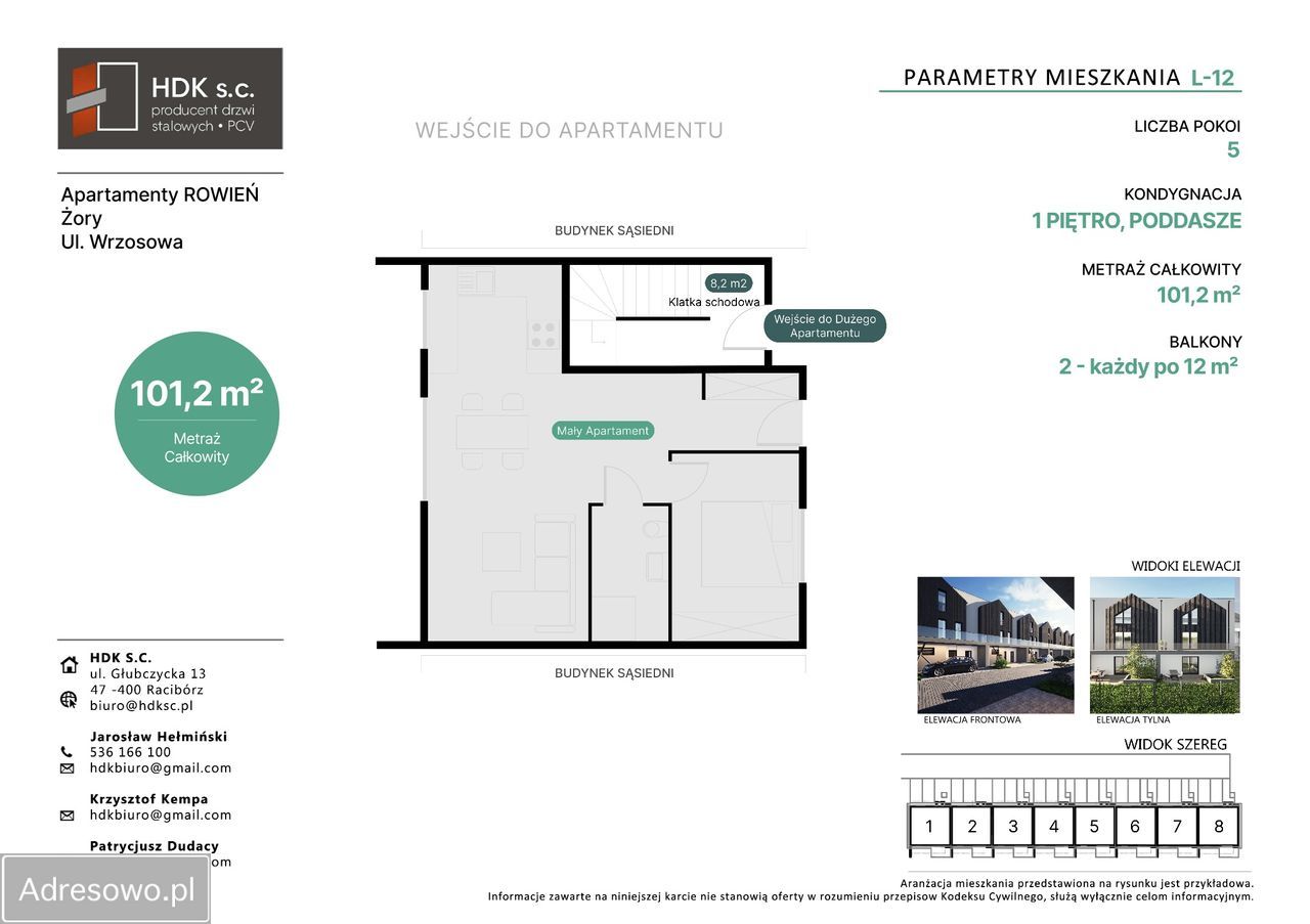 Mieszkanie 5-pokojowe Żory, ul. Wrzosowa. Zdjęcie 3