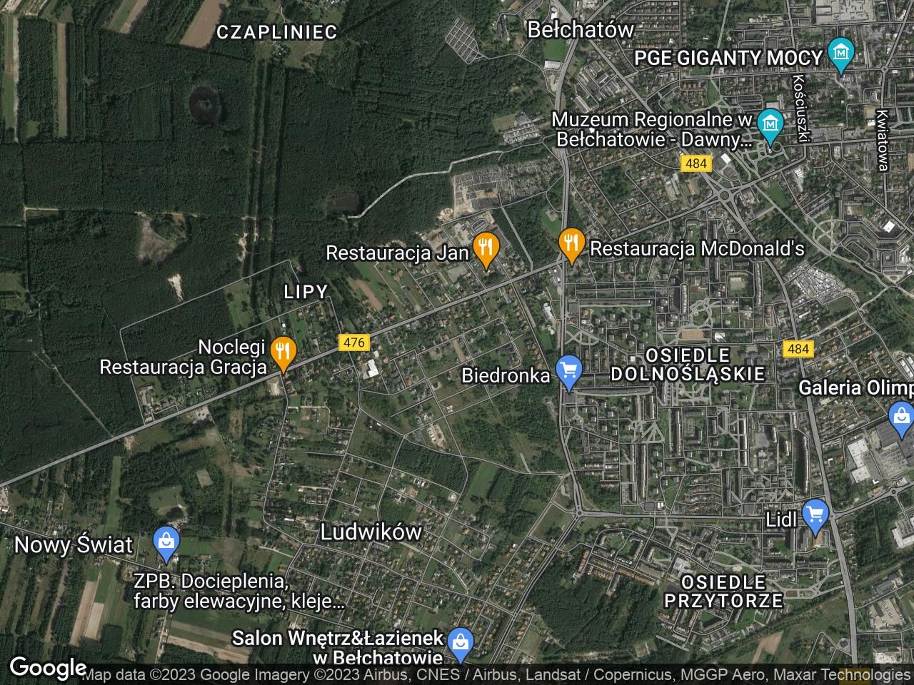 Działka budowlana Bełchatów Lipy, ul. Bronisława Malinowskiego