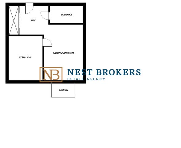 Mieszkanie 2-pokojowe Kraków Podgórze, ul. Walerego Sławka. Zdjęcie 29