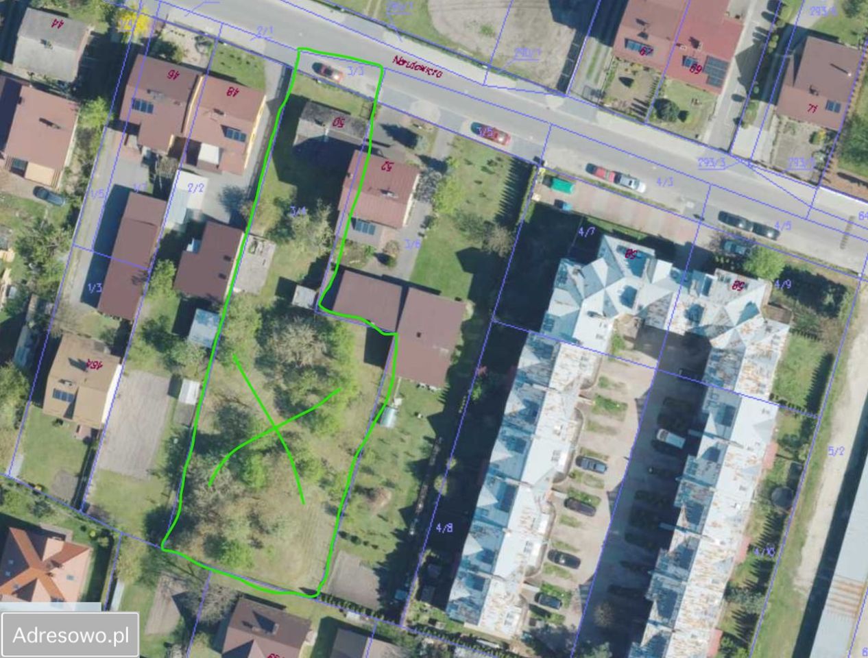 Działka budowlana Biłgoraj, ul. Narutowicza. Zdjęcie 4
