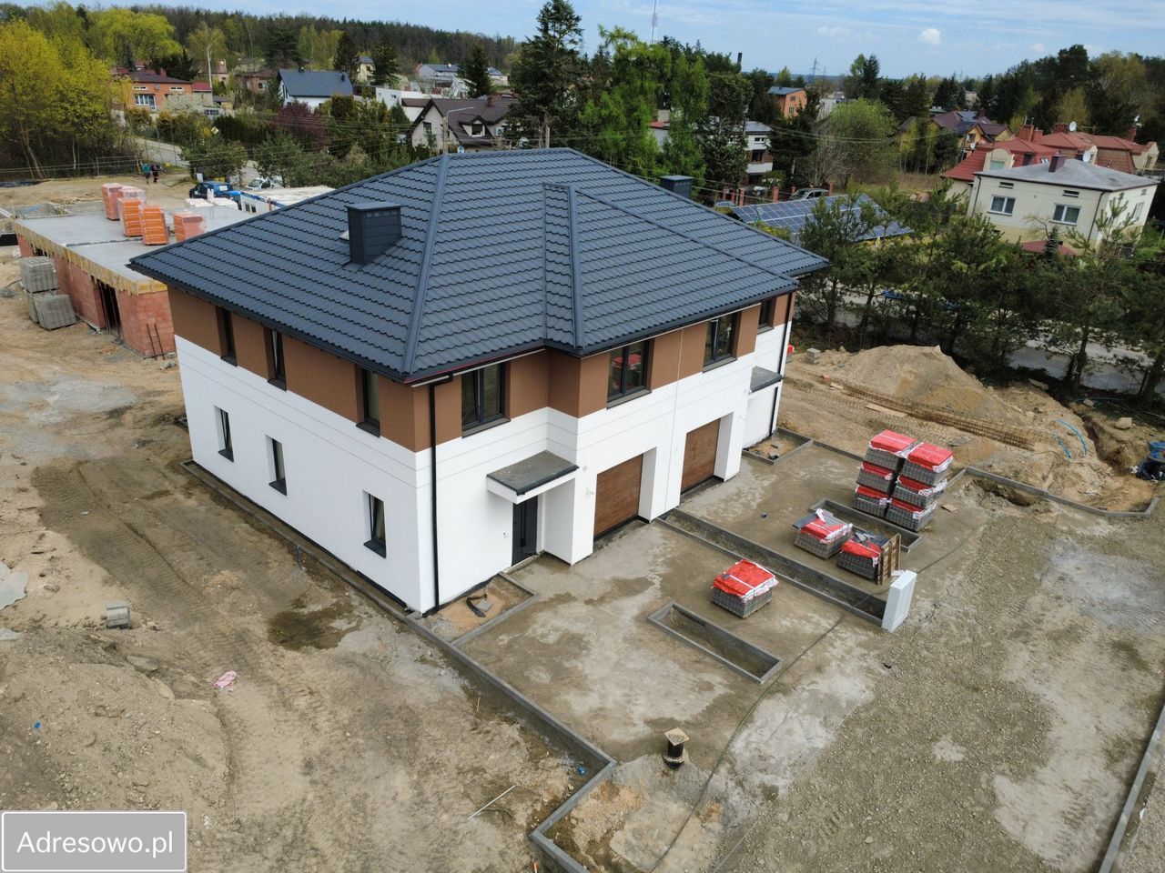 bliźniak, 5 pokoi Łask Kolumna, ul. Sportowa. Zdjęcie 13