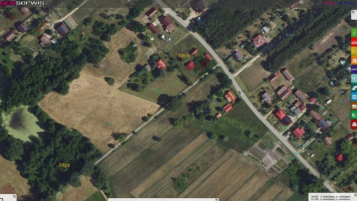 Działka budowlana Zakrzewo Kościelne. Zdjęcie 1