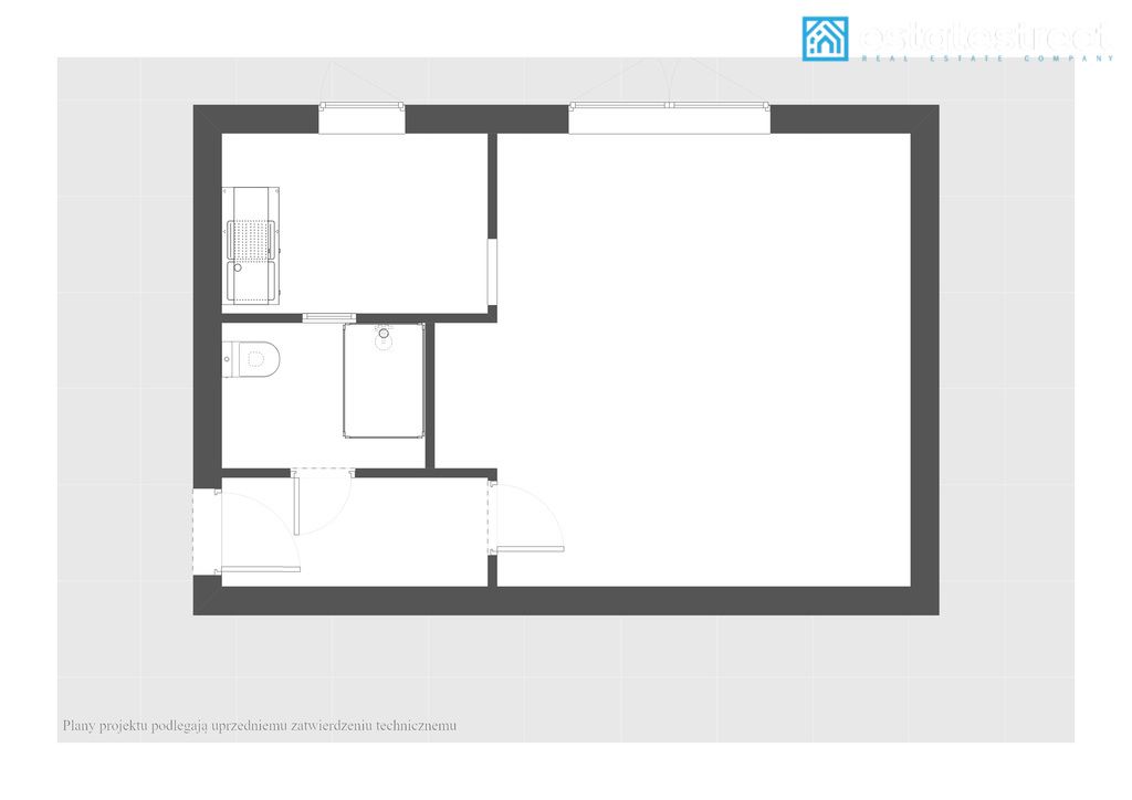 Mieszkanie 1-pokojowe Chorzów, ul. Michała Wolskiego. Zdjęcie 7