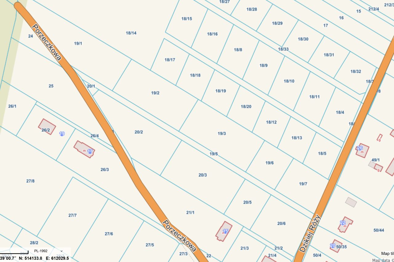 Działka budowlana Wymysły, ul. Dzikiej Róży. Zdjęcie 2