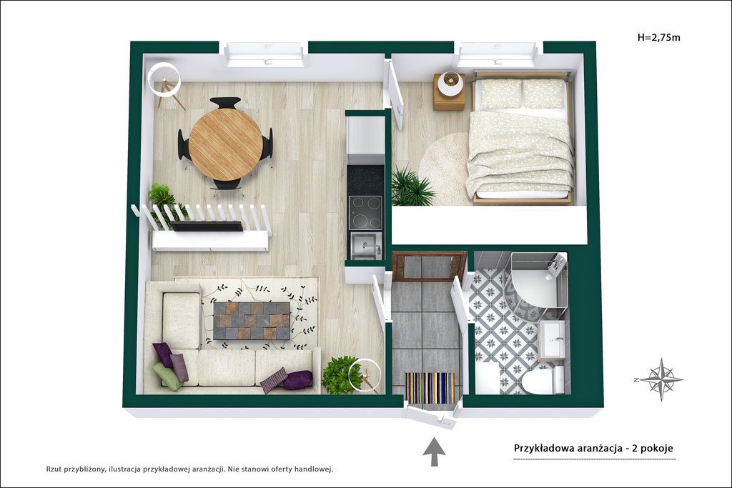 Mieszkanie 1-pokojowe Warszawa Ochota, ul. Grójecka. Zdjęcie 2