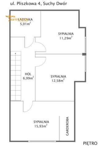 bliźniak, 5 pokoi Suchy Dwór, ul. Pliszkowa. Zdjęcie 20