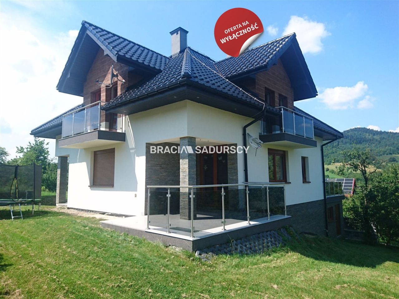 dom wolnostojący, 7 pokoi Myślenice Górne Przedmieście. Zdjęcie 1