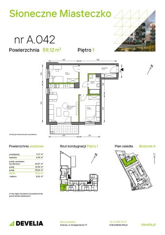 Mieszkanie 3-pokojowe Kraków Bieżanów, ul. Henryka i Karola Czeczów. Zdjęcie 7