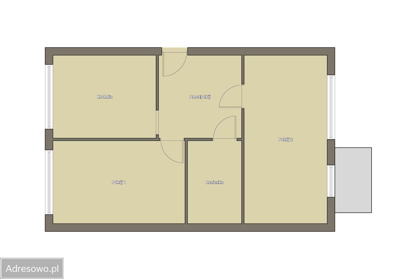 Mieszkanie 2-pokojowe Staszów, ul. Jana Pawła II. Zdjęcie 8