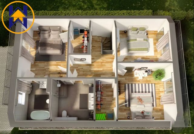 dom wolnostojący, 5 pokoi Włosań, ul. Łobzowska. Zdjęcie 21