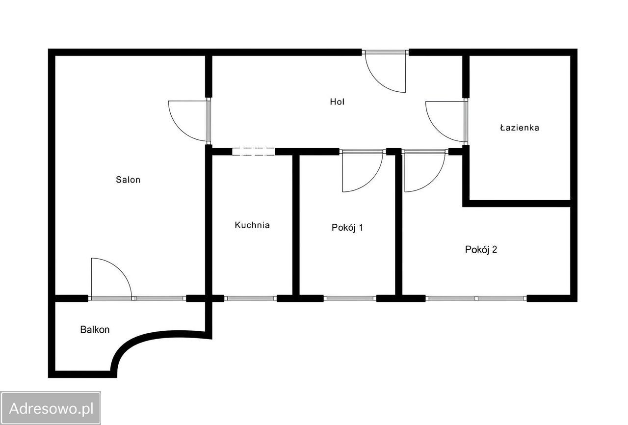 Mieszkanie 3-pokojowe Kraków Czyżyny, os. Dywizjonu 303. Zdjęcie 16