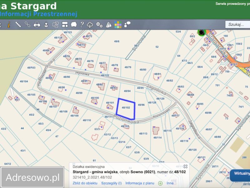 Działka budowlana Sowno. Zdjęcie 2