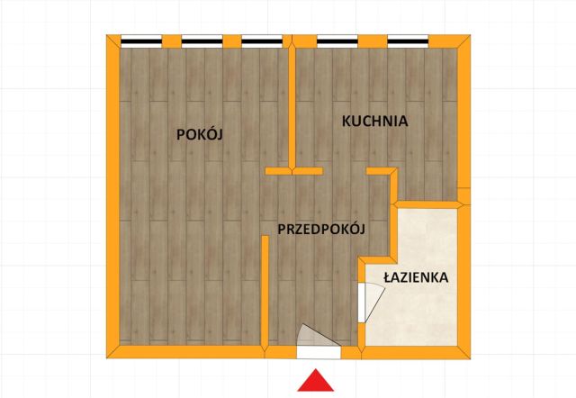 Mieszkanie 1-pokojowe Elbląg, ul. Browarna. Zdjęcie 10