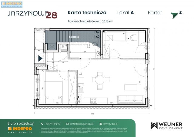 Mieszkanie 3-pokojowe Pruszków, ul. Jarzynowa. Zdjęcie 16