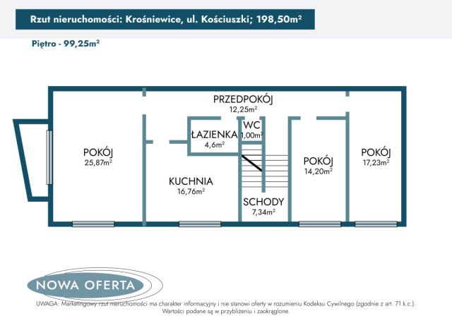 dom wolnostojący, 4 pokoje Krośniewice, ul. Kolejowa. Zdjęcie 33