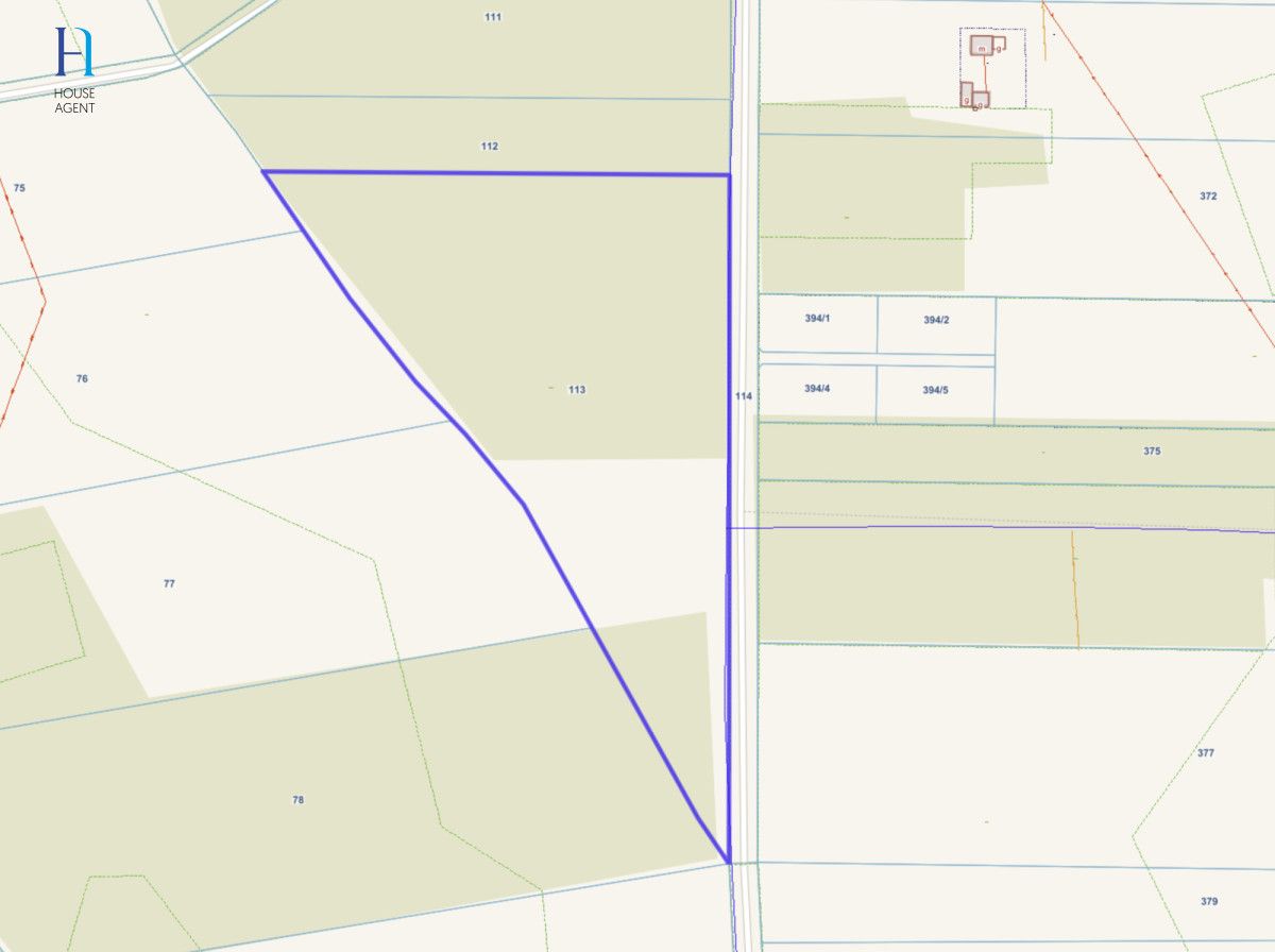 Działka leśna Iwonie