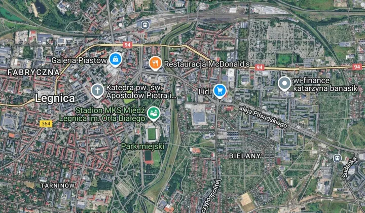 Garaż/miejsce parkingowe Legnica Centrum, ul. Kręta