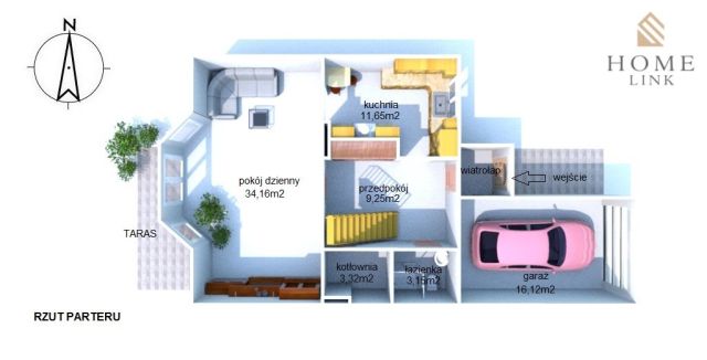 dom szeregowy, 5 pokoi Olsztyn Jaroty. Zdjęcie 28