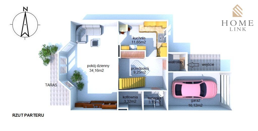 dom szeregowy, 5 pokoi Olsztyn Jaroty. Zdjęcie 28