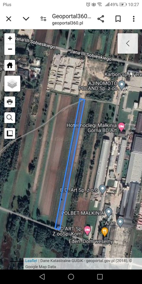 Działka rolna Kańkowo. Zdjęcie 2