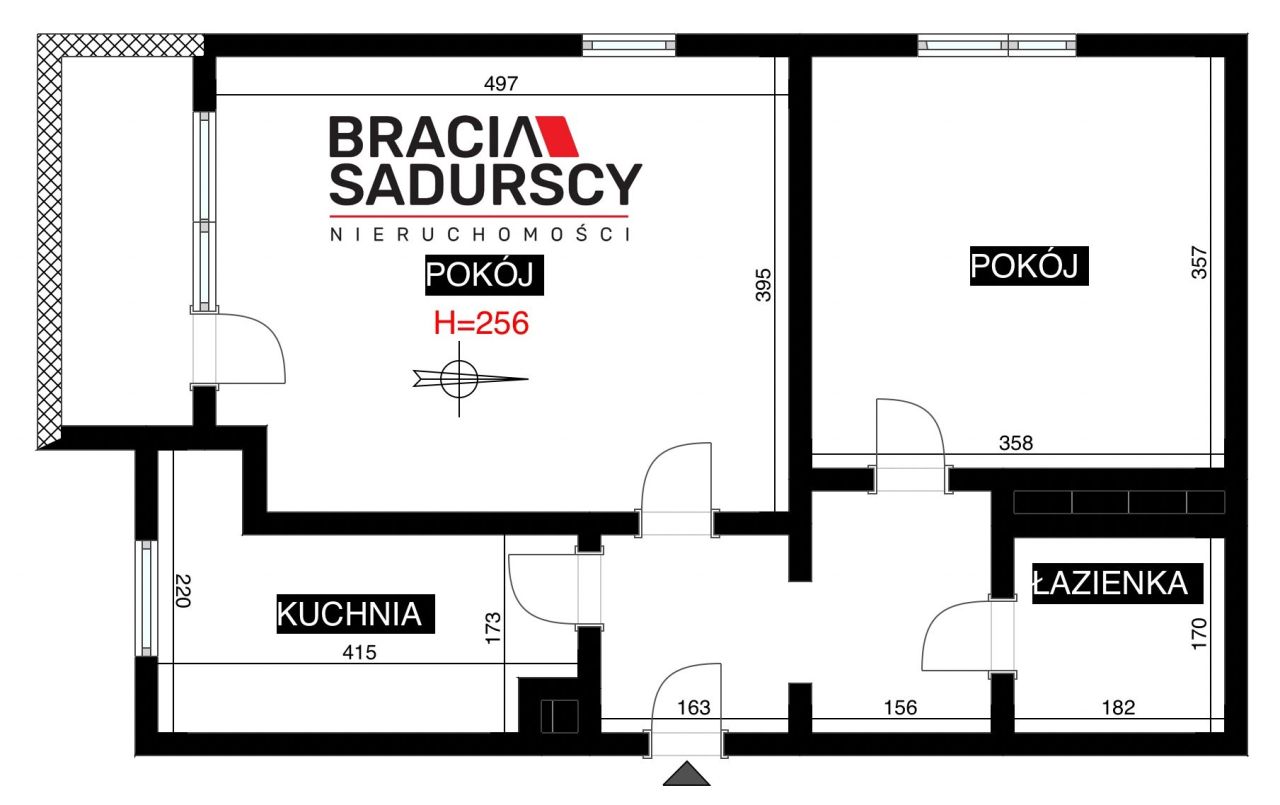 Mieszkanie 2-pokojowe Kraków Czyżyny, os. Dywizjonu 303. Zdjęcie 15