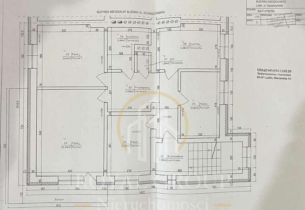 Mieszkanie 4-pokojowe Lublin Kolonia Sławinek, ul. Poli Gojawiczyńskiej. Zdjęcie 13