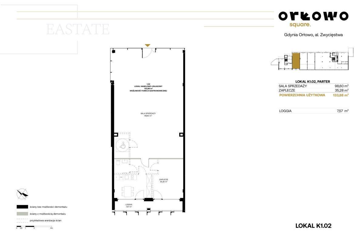 Lokal Gdynia Orłowo, al. Zwycięstwa. Zdjęcie 7