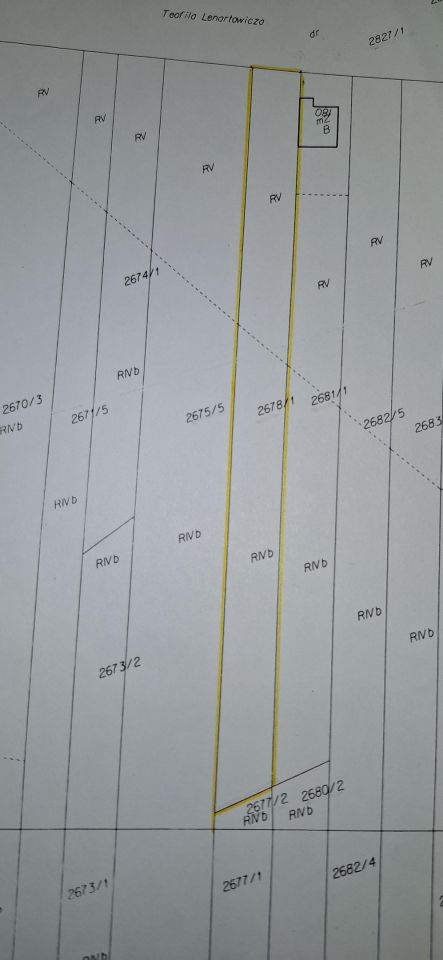 Działka rolno-budowlana Sosnowiec Zagórze, ul. Teofila Lenartowicza. Zdjęcie 1