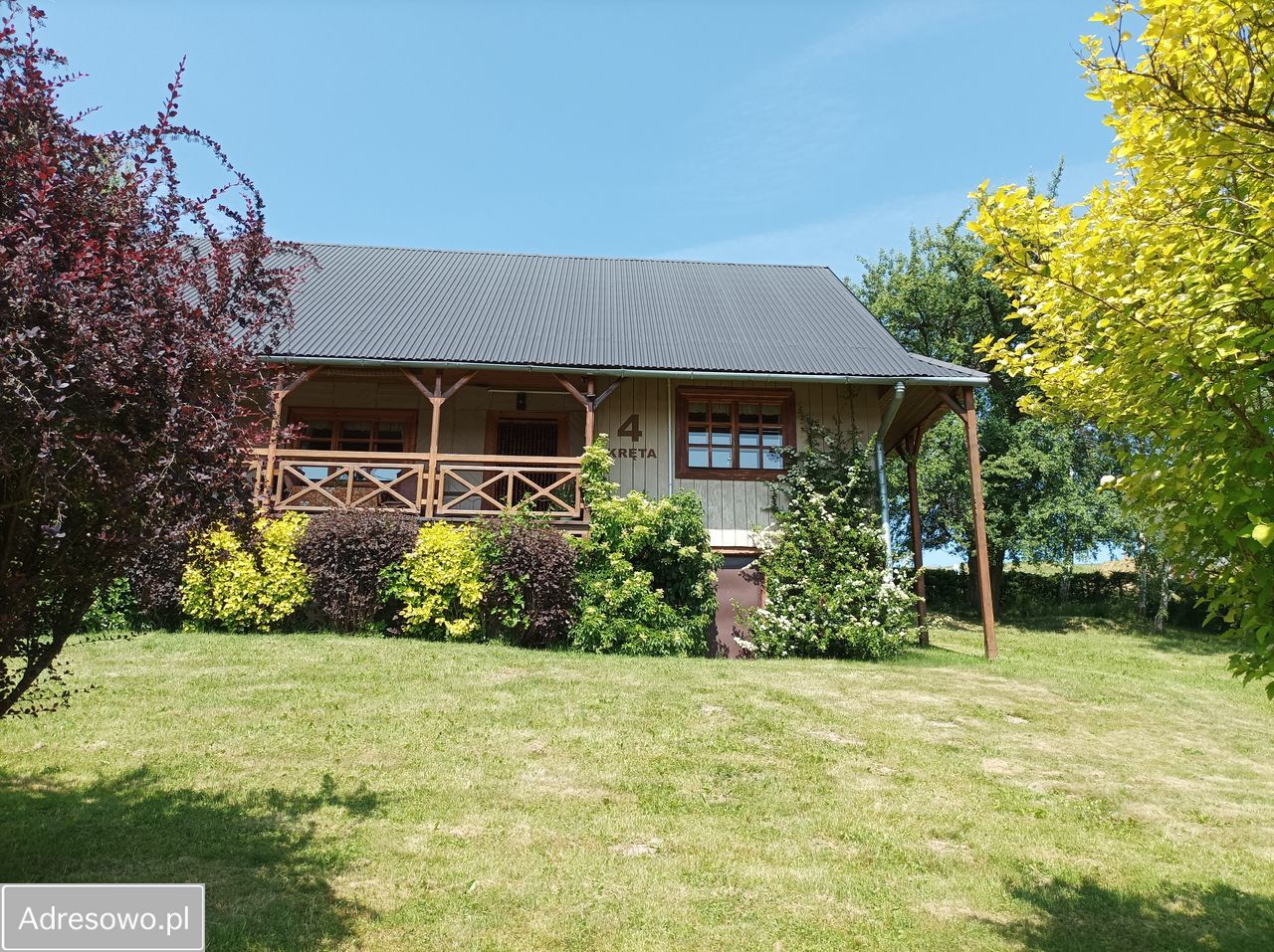 dom wolnostojący, 4 pokoje Jabłonka, ul. Kręta. Zdjęcie 1