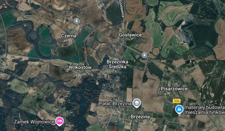 Działka budowlana Brzezinka Średzka, ul. Pocztowa