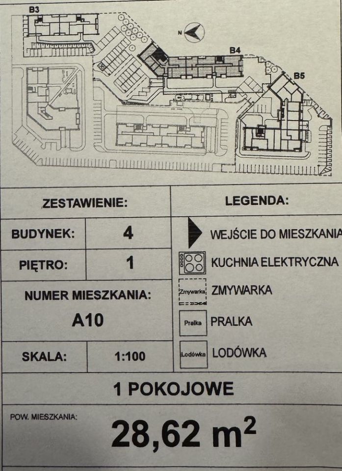 Mieszkanie 1-pokojowe Olsztyn Jaroty, ul. ks. Roberta Bilitewskiego. Zdjęcie 4