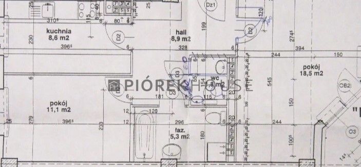 Mieszkanie 2-pokojowe Warszawa Ursynów, ul. Stryjeńskich. Zdjęcie 14