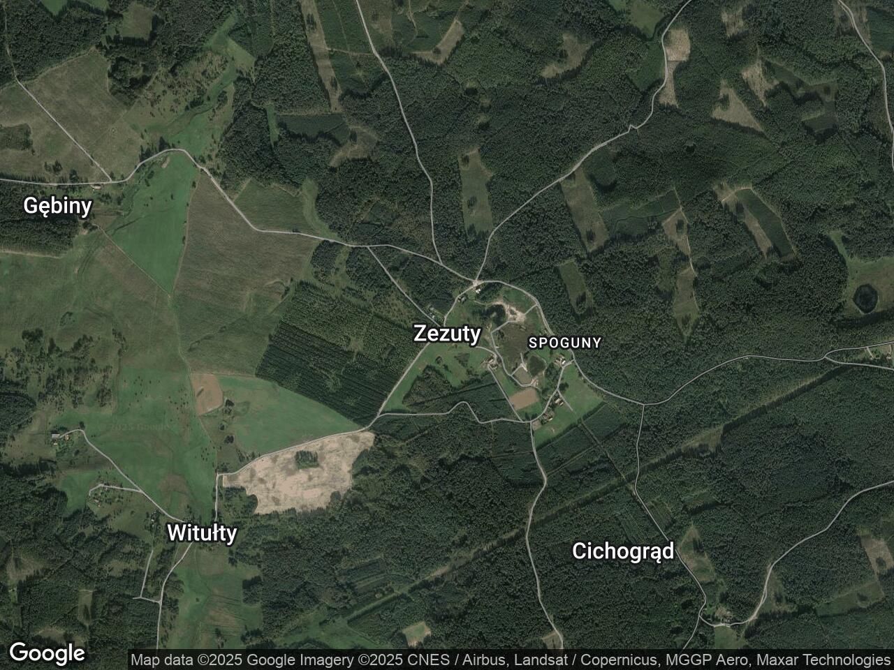 Działka rekreacyjna Zezuty