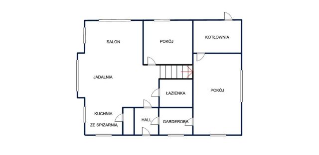 dom wolnostojący, 5 pokoi Nowy Dzików. Zdjęcie 5