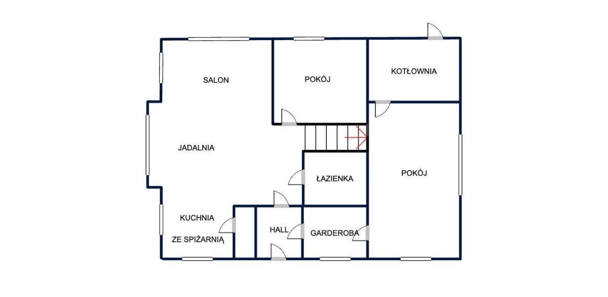 dom wolnostojący, 5 pokoi Nowy Dzików. Zdjęcie 5