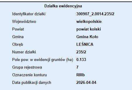 Działka budowlana Leśnica, Leśnica. Zdjęcie 3