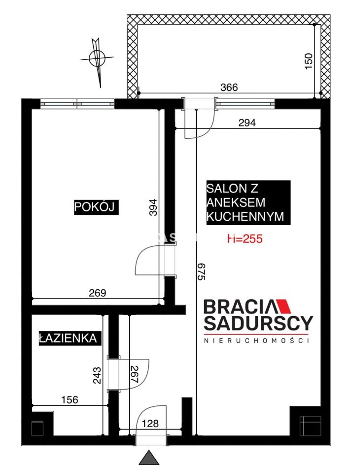 Mieszkanie 2-pokojowe Kraków Prądnik Czerwony, ul. płk. pil. Stefana Łaszkiewicza. Zdjęcie 3