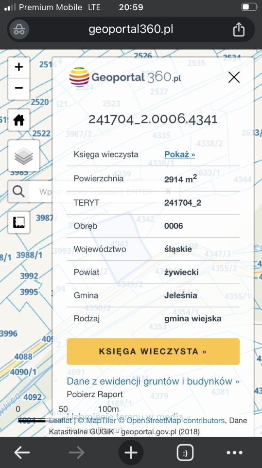 Działka budowlana Pewel Wielka. Zdjęcie 2
