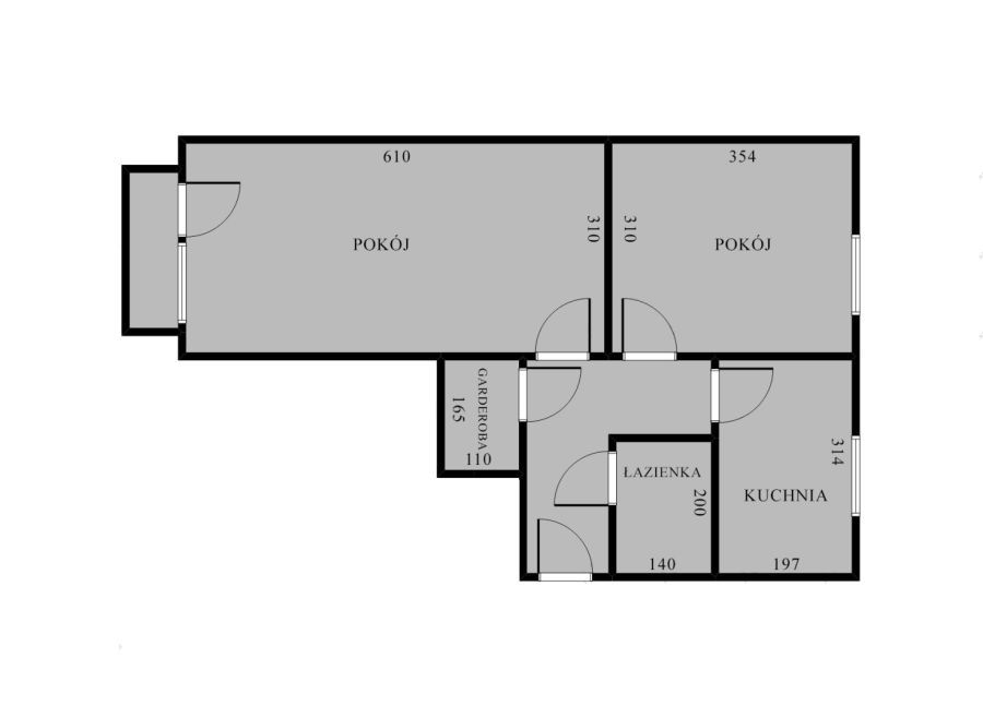 Mieszkanie 2-pokojowe Gdańsk Nowy Port, ul. Wyzwolenia. Zdjęcie 7