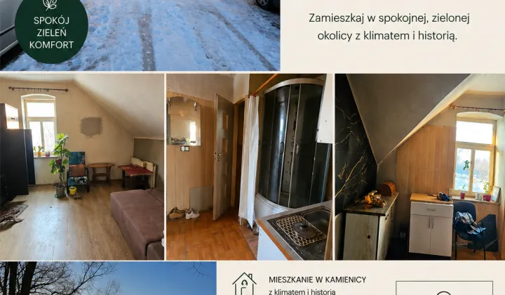 Mieszkanie 1-pokojowe Koszajec, Koszajec