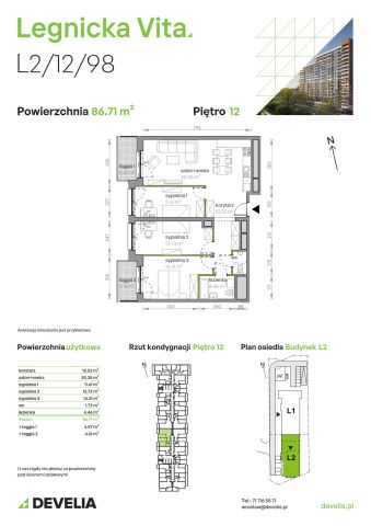 Mieszkanie 4-pokojowe Wrocław Popowice, ul. Legnicka. Zdjęcie 8